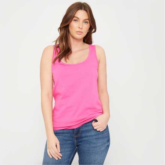 Be You You Longline Vest Горещо розово 