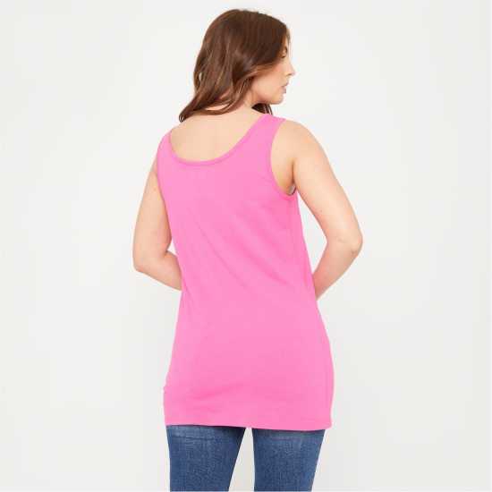 Be You You Longline Vest Горещо розово 