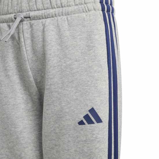 Adidas Tiberio Fleece Tracksuit Juniors Navy/Grey Детски спортни екипи