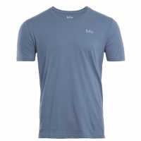 Lee Cooper Мъжка Тениска Round Neck T Shirt Mens Sky Blue Мъжки тениски и фланелки