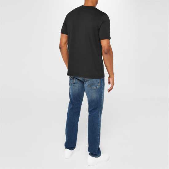 Donnay Мъжка Тениска Three Pack V Neck T Shirt Mens Черно Donnay Мъжка Тениска Three Pack V Neck T Shirt Mens Черно