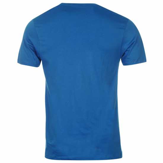 Donnay Мъжка Тениска Three Pack V Neck T Shirt Mens LtBlue/Blue/DkB Мъжко облекло за едри хора