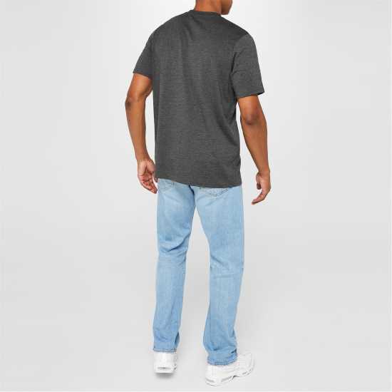 Donnay Мъжка Тениска Three Pack V Neck T Shirt Mens Сиво/Черно/Черно Donnay Мъжка Тениска Three Pack V Neck T Shirt Mens Сиво/Черно/Черно