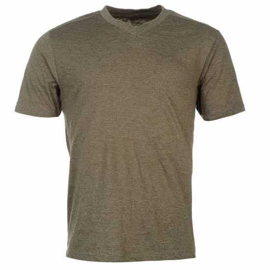 Donnay Мъжка Тениска Three Pack V Neck T Shirt Mens GreyM/CharM/Blk Мъжко облекло за едри хора