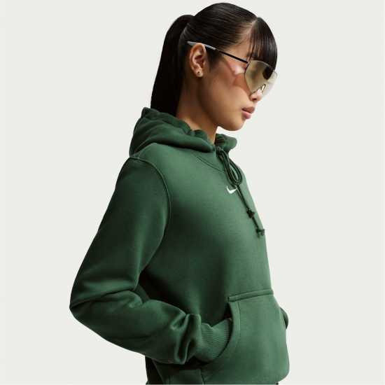Nike Sportswear Phoenix Fleece Women's Pullover Hoodie Fir Nike Sportswear Phoenix Fleece Women's Pullover Hoodie Fir