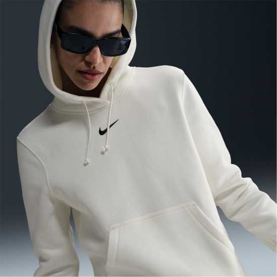 Nike Sportswear Phoenix Fleece Women's Pullover Hoodie Син/Черен 