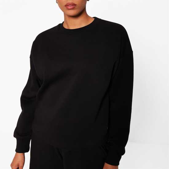 I Saw It First Ultimate Sweatshirt Black Дамски суичъри и блузи с качулки
