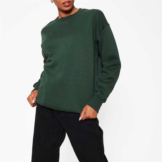I Saw It First Ultimate Sweatshirt Green Дамски суичъри и блузи с качулки