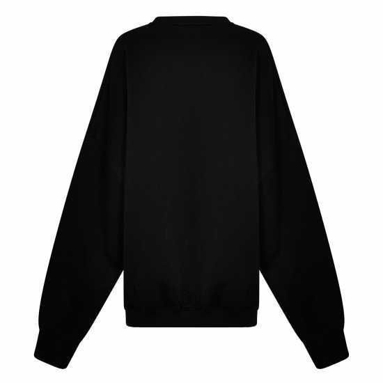 Oversized Sweatshirt And Joggers Co Ord Set Black Дамски суичъри и блузи с качулки