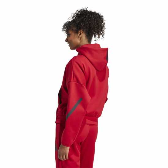 Дамски суичъри и блузи с качулки Adidas Z.n.e. Full Zip Hoodie Womens Силно червено Adidas Z.n.e. Full Zip Hoodie Womens Силно червено Дамски суичъри и блузи с качулки