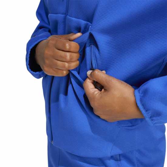 Adidas Z.n.e. Full Zip Hoodie Womens Команда Царско Синьо Дамски суичъри и блузи с качулки