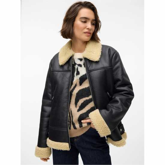 Vero Moda Women's Kay Aviator Jacket Vero Moda Women's Kay Aviator Jacket
