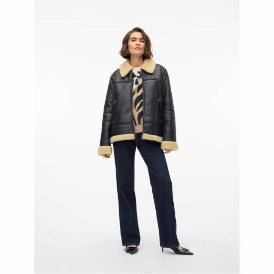 Vero Moda Women's Kay Aviator Jacket Vero Moda Women's Kay Aviator Jacket