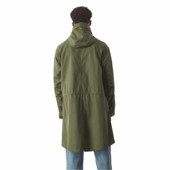 Pretty Green Walker Oversized Wonderwall Parka Хаки Мъжки якета и палта