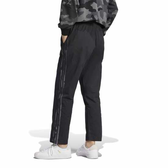 Дамски долнища на анцуг Adidas Essentials Camo-Print 3-Stripes Twill Trousers Womens Черно Adidas Essentials Camo-Print 3-Stripes Twill Trousers Womens Черно Дамски долнища на анцуг