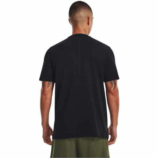 Under Armour Armour UA Vanish Elite Seamless Short Sleeve Men's Черно Мъжки тениски и фланелки