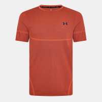 Under Armour Armour Ua Vanish Elite Seamless Short Sleeve Men's Огнено червено 