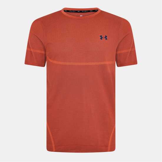 Under Armour Armour Ua Vanish Elite Seamless Short Sleeve Men's Огнено червено Under Armour Armour Ua Vanish Elite Seamless Short Sleeve Men's Огнено червено