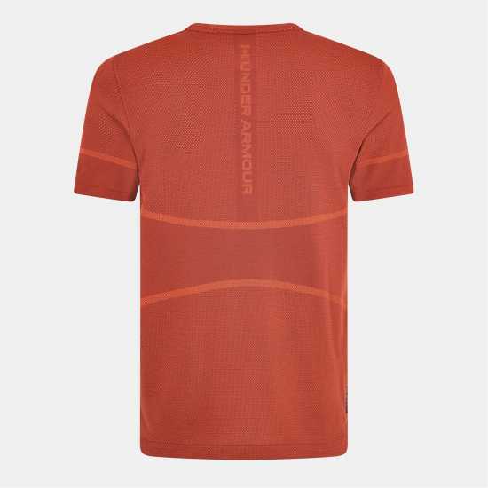 Under Armour Armour Ua Vanish Elite Seamless Short Sleeve Men's Огнено червено Under Armour Armour Ua Vanish Elite Seamless Short Sleeve Men's Огнено червено