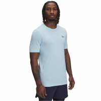 Under Armour Armour Ua Vanish Elite Seamless Short Sleeve Men's Парна синя Мъжки дрехи за фитнес