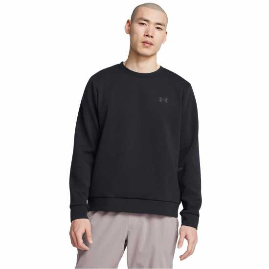Under Armour Unstoppable Fleece Long-Sleeve T-Shirt Черно 