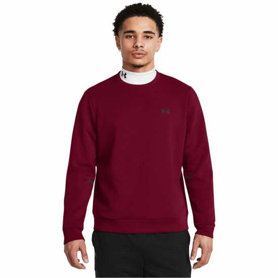 Under Armour Unstoppable Fleece Long-Sleeve T-Shirt Червено 
