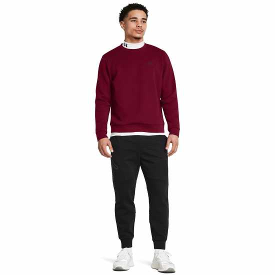 Under Armour Unstoppable Fleece Long-Sleeve T-Shirt Червено 