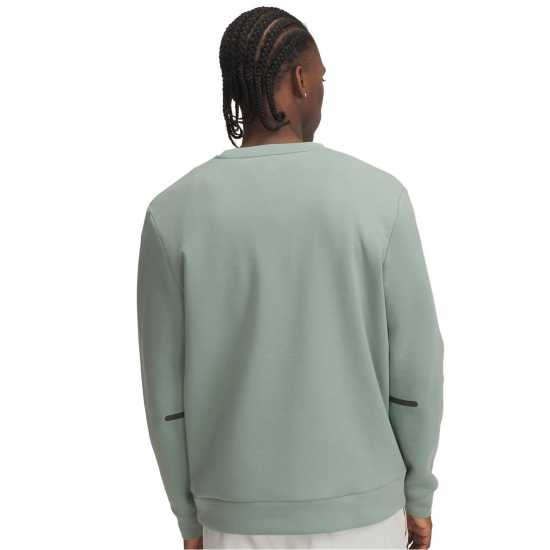 Under Armour Unstoppable Fleece Long-Sleeve T-Shirt Зелено/Черно Under Armour Unstoppable Fleece Long-Sleeve T-Shirt Зелено/Черно