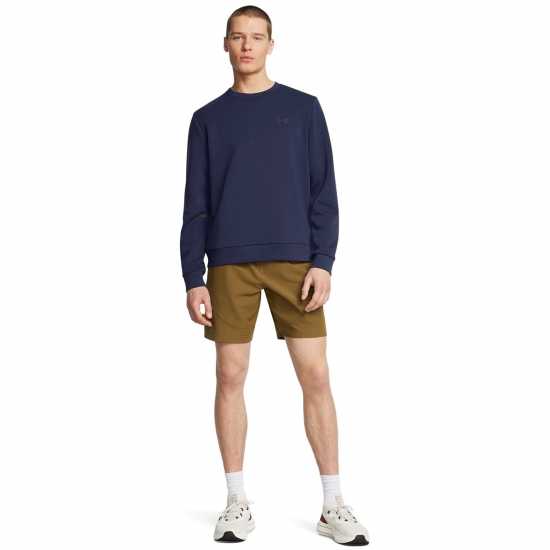 Under Armour Unstoppable Fleece Long-Sleeve T-Shirt Синьо Under Armour Unstoppable Fleece Long-Sleeve T-Shirt Синьо