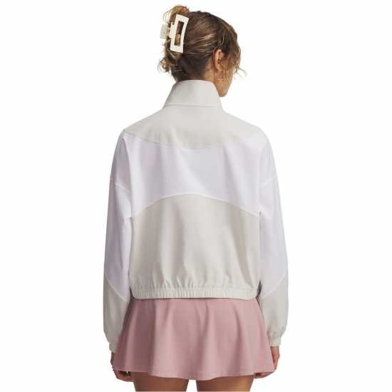 Under Armour Unstoppable Fleece Long-Sleeve T-Shirt Връхно бяло Under Armour Unstoppable Fleece Long-Sleeve T-Shirt Връхно бяло
