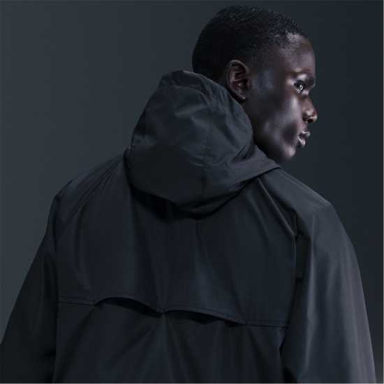 Nike Sportswear Windrunner Men's Hooded Jacket Черно/Бяло Мъжки якета и палта