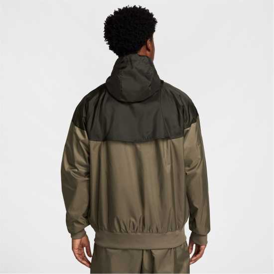 Nike Яке С Качулка Sportswear Windrunner Men's Hooded Jacket Олива/Черно Мъжки якета и палта