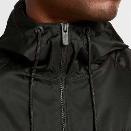 Nike Яке С Качулка Sportswear Windrunner Men's Hooded Jacket Олива/Черно Мъжки якета и палта