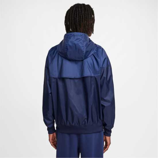 Nike Яке С Качулка Sportswear Windrunner Men's Hooded Jacket Обсидиан / Нави Nike Яке С Качулка Sportswear Windrunner Men's Hooded Jacket Обсидиан / Нави