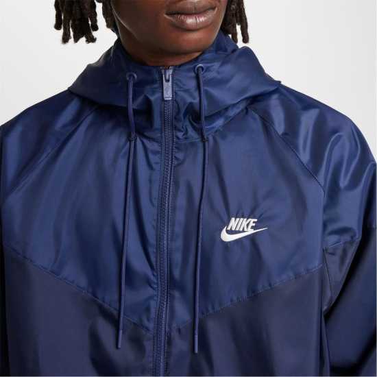 Nike Яке С Качулка Sportswear Windrunner Men's Hooded Jacket Обсидиан / Нави Nike Яке С Качулка Sportswear Windrunner Men's Hooded Jacket Обсидиан / Нави