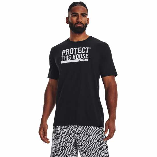 Under Armour Protect This House Short-Sleeve Performance Gym Top  