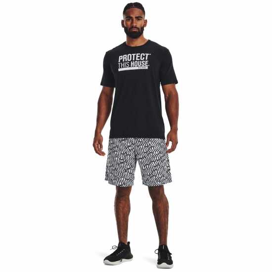 Under Armour Protect This House Short-Sleeve Performance Gym Top  