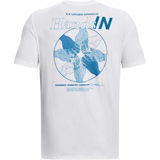 Under Armour Graphic Ss Tee Sn99 White Мъжки ризи