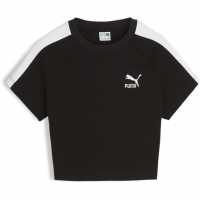 Puma Iconic T7 Baby Tee Womens  Дамски тениски и фланелки