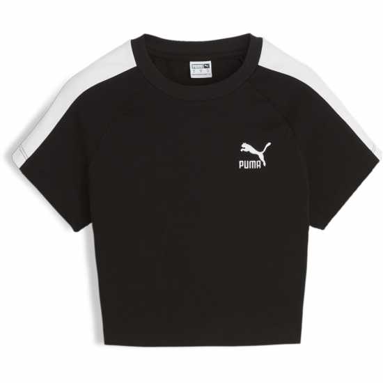 Puma Iconic T7 Baby Tee Womens  Дамски тениски с яка