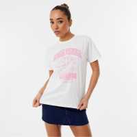 Jack Wills Graphic T-Shirt  Дамски тениски и фланелки