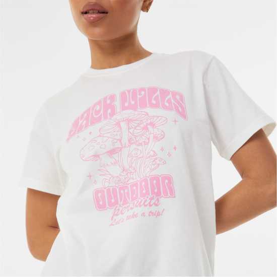 Jack Wills Graphic T-Shirt  Дамски тениски с яка