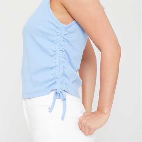 Be You Ruched Side Vest Womens  