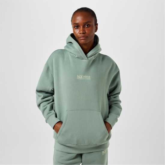 Jack Wills Jw Embroidered Logo Hoodie Ледено зелено 