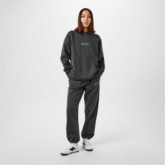 Jack Wills Women's Loose Embellished Logo Closed Hem Fleece Joggers Ейфеловата кула 