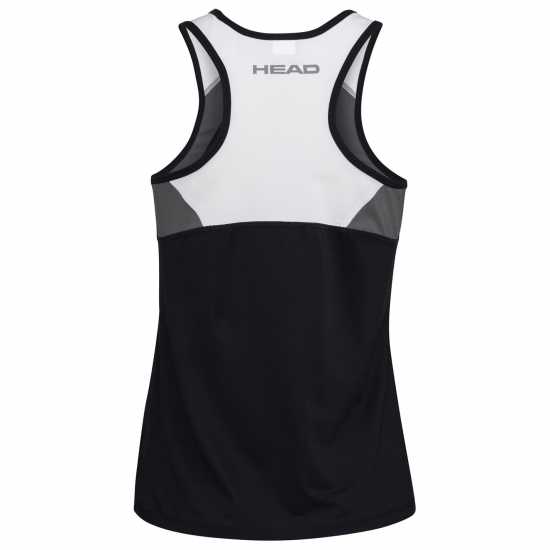 Head Club Tank Top Junior Черно Детски потници