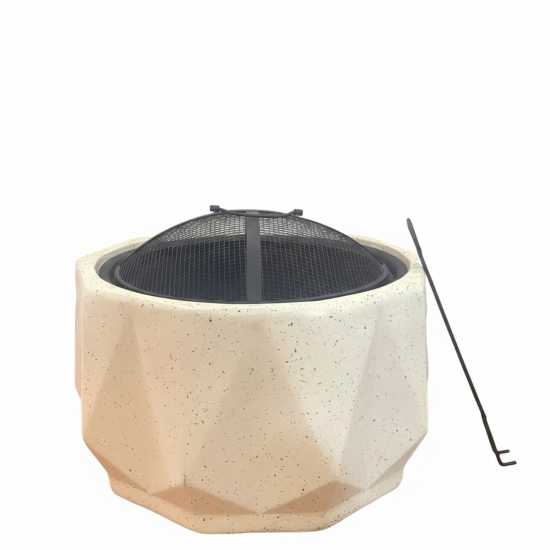 Linea Round Mgo Firepit63  