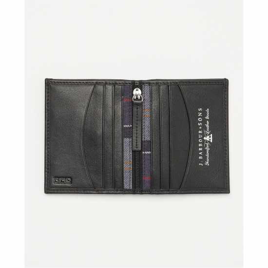 Barbour Colwell Small Billfold Black 