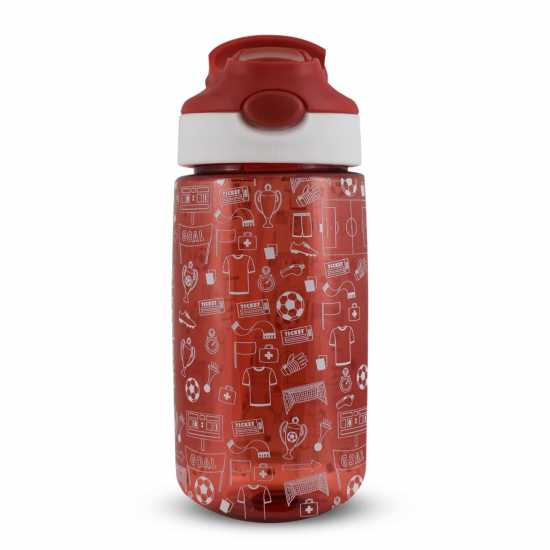 Футболно Шише За Вода Team Kids' 480Ml Plastic Football Water Bottle Liverpool Футболно Шише За Вода Team Kids' 480Ml Plastic Football Water Bottle Liverpool