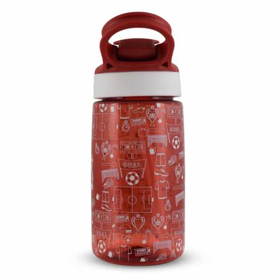 Футболно Шише За Вода Team Kids' 480Ml Plastic Football Water Bottle Liverpool Футболно Шише За Вода Team Kids' 480Ml Plastic Football Water Bottle Liverpool